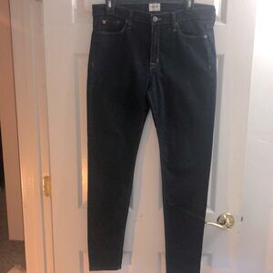 Hudson Dark Wash High rRise Skinny Jeans Like New Size 31